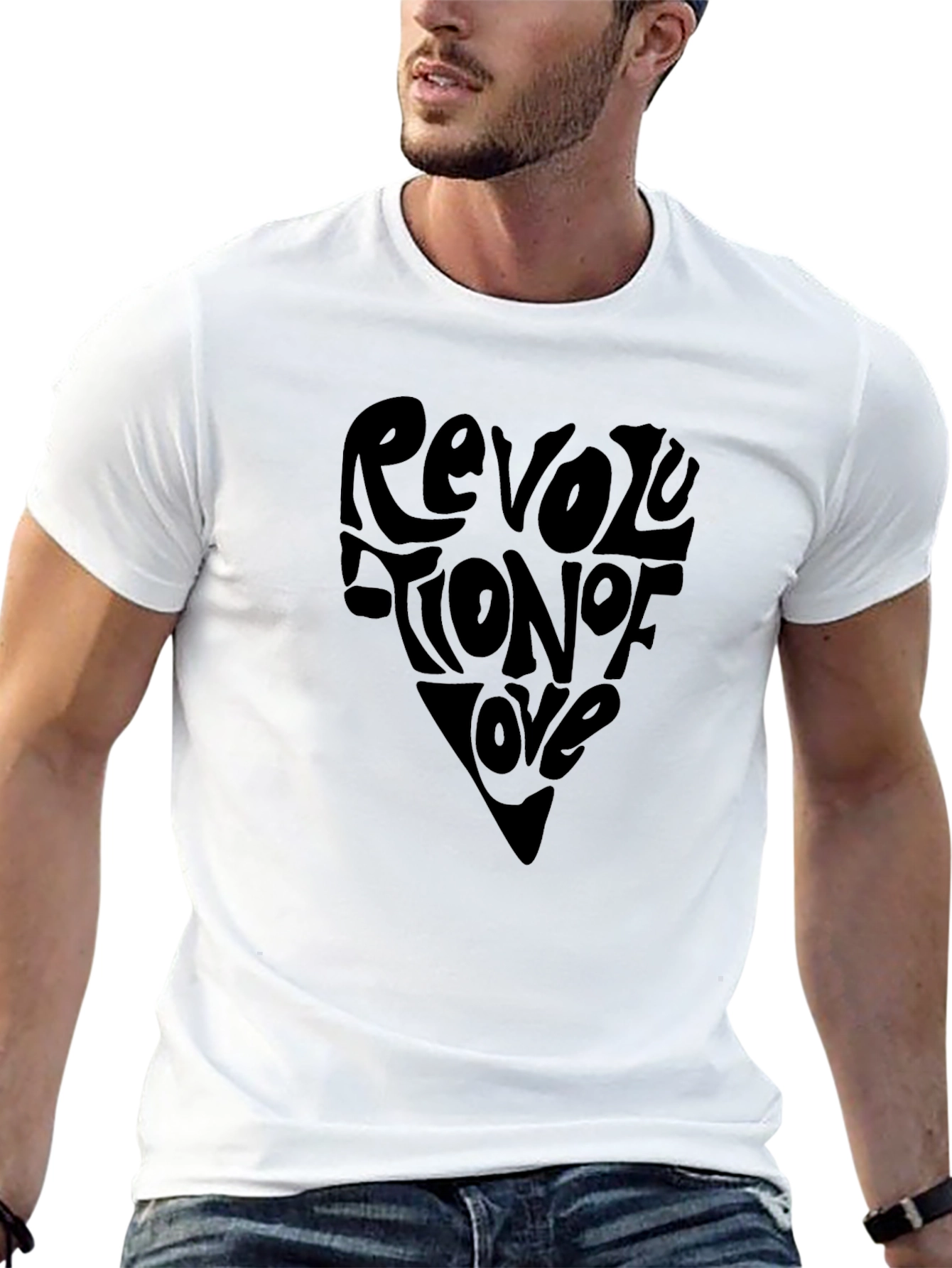 Revolution of Love Black T-Shirt