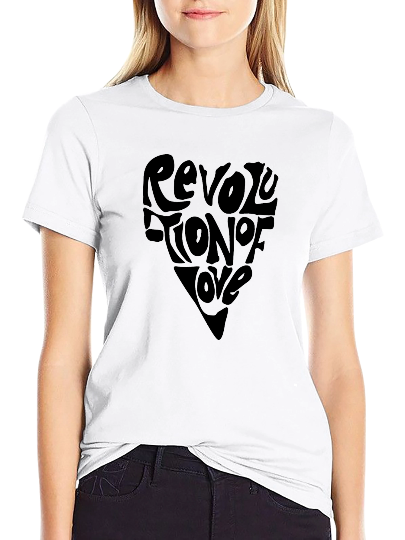 Revolution of Love Black T-Shirt