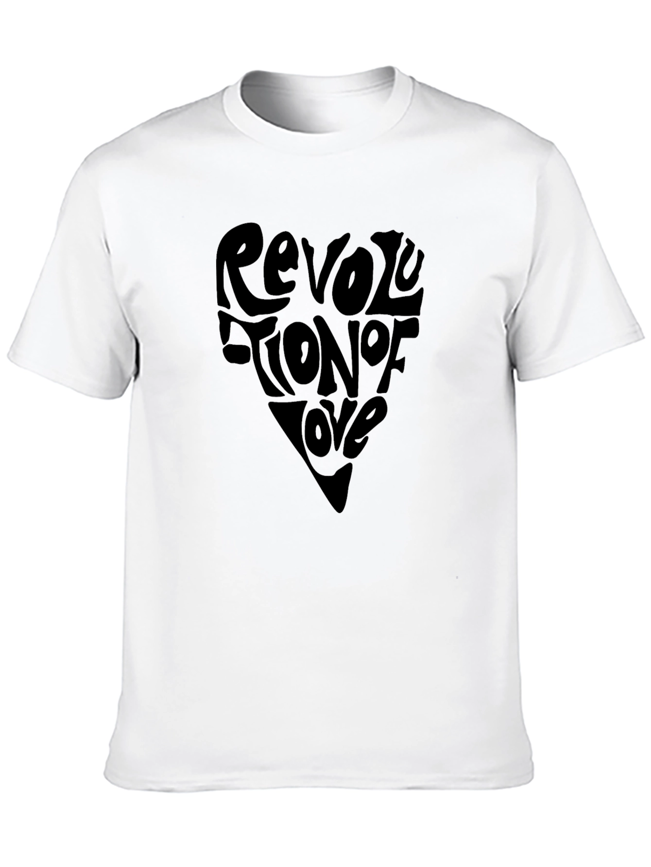 Revolution of Love Black T-Shirt