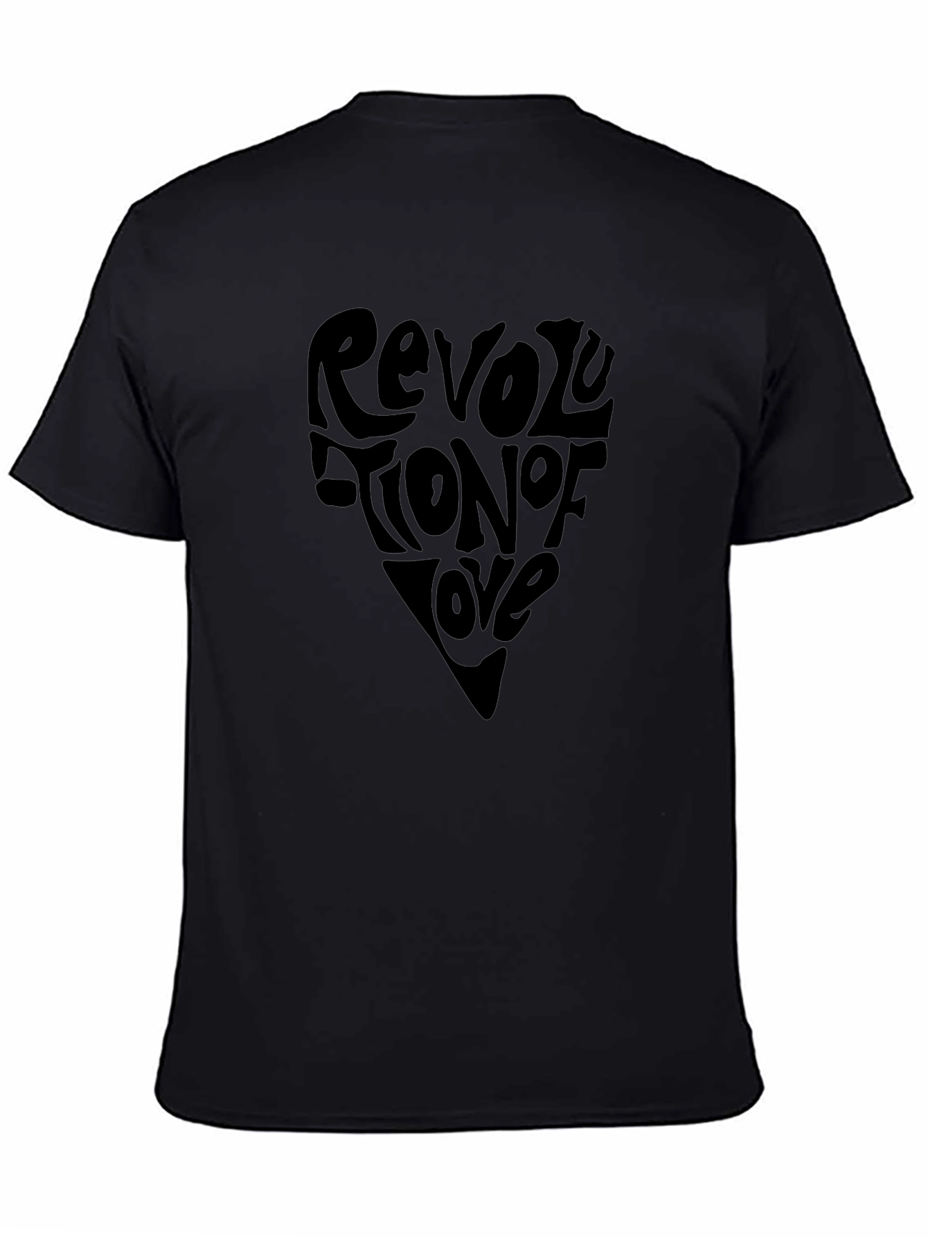 Revolution of Love Black T-Shirt