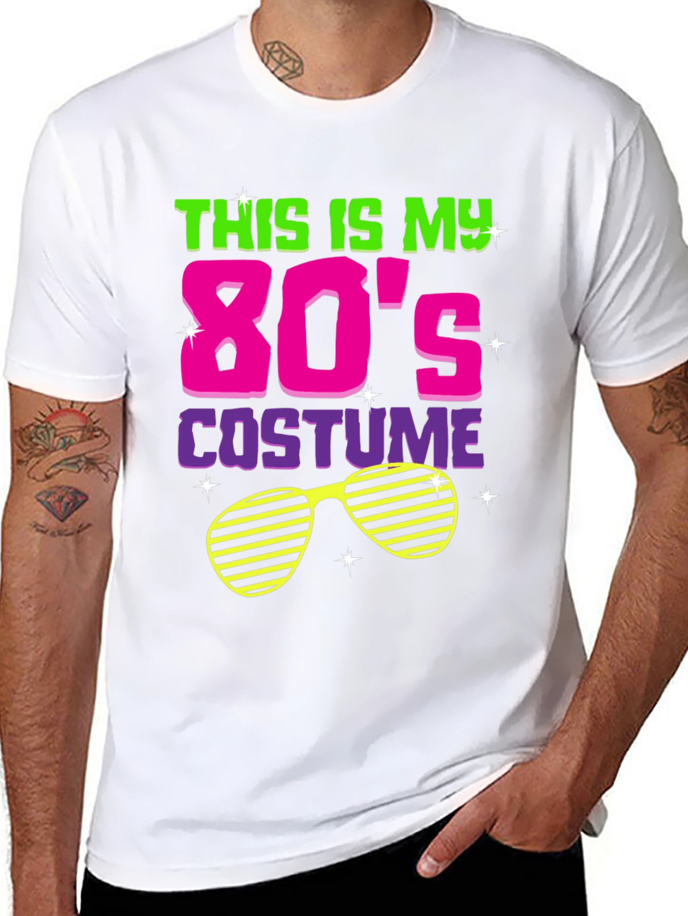 Retro 80s Costume T-Shirt