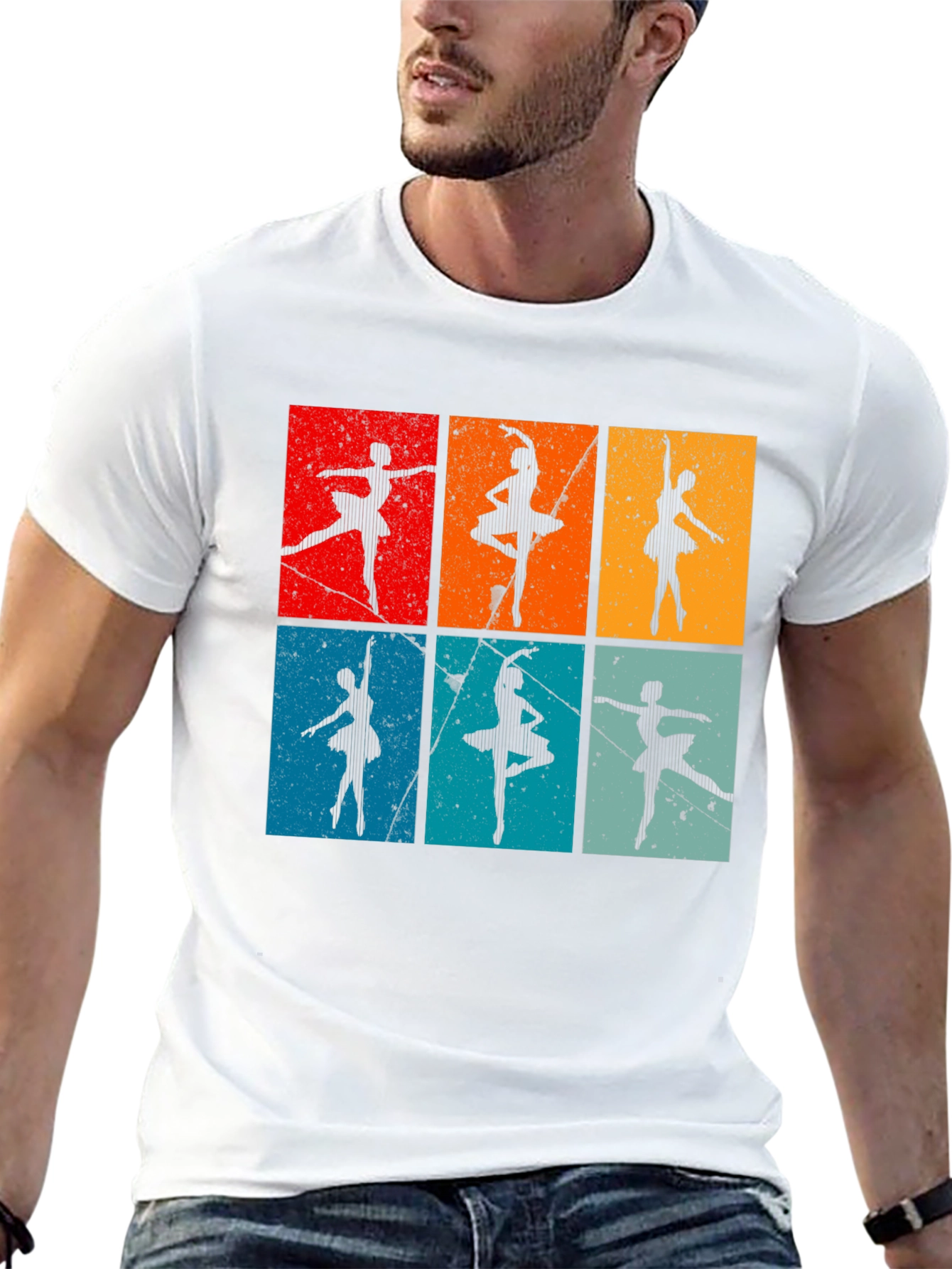 Retro Ballerina Dance T-Shirt