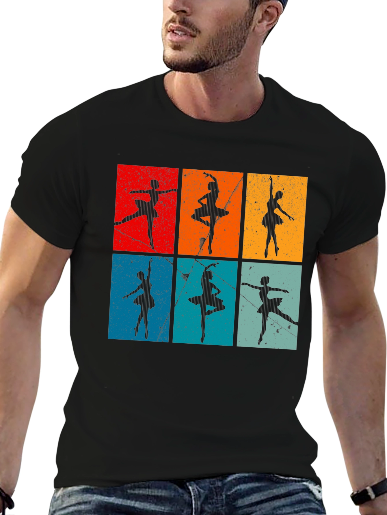 Retro Ballerina Dance T-Shirt