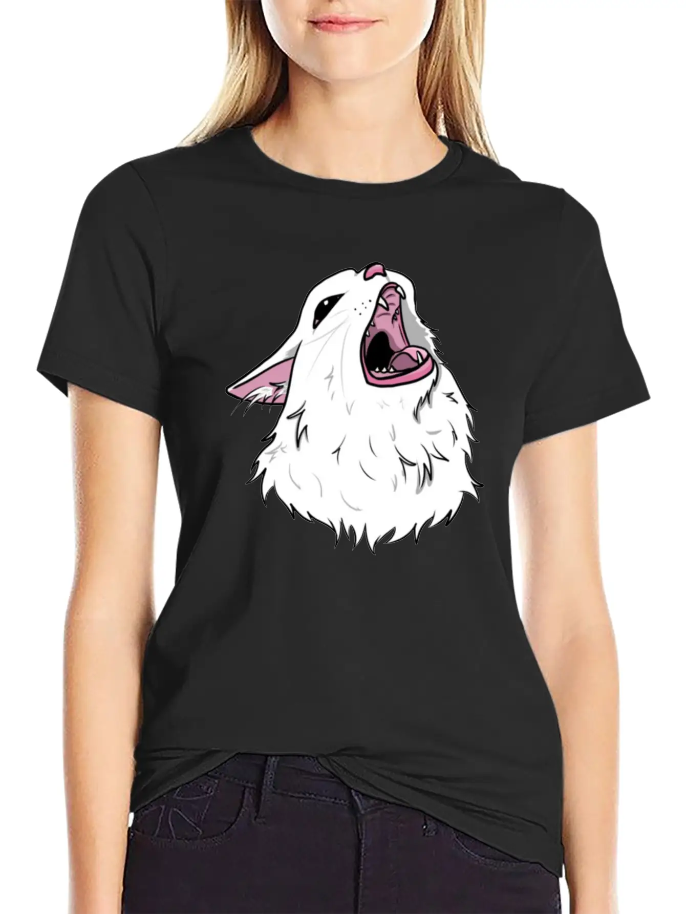 8 Bit Screamin Thurston The Cat Meme Comfortable Minimalist Graphic Tee – Summer Style Essential