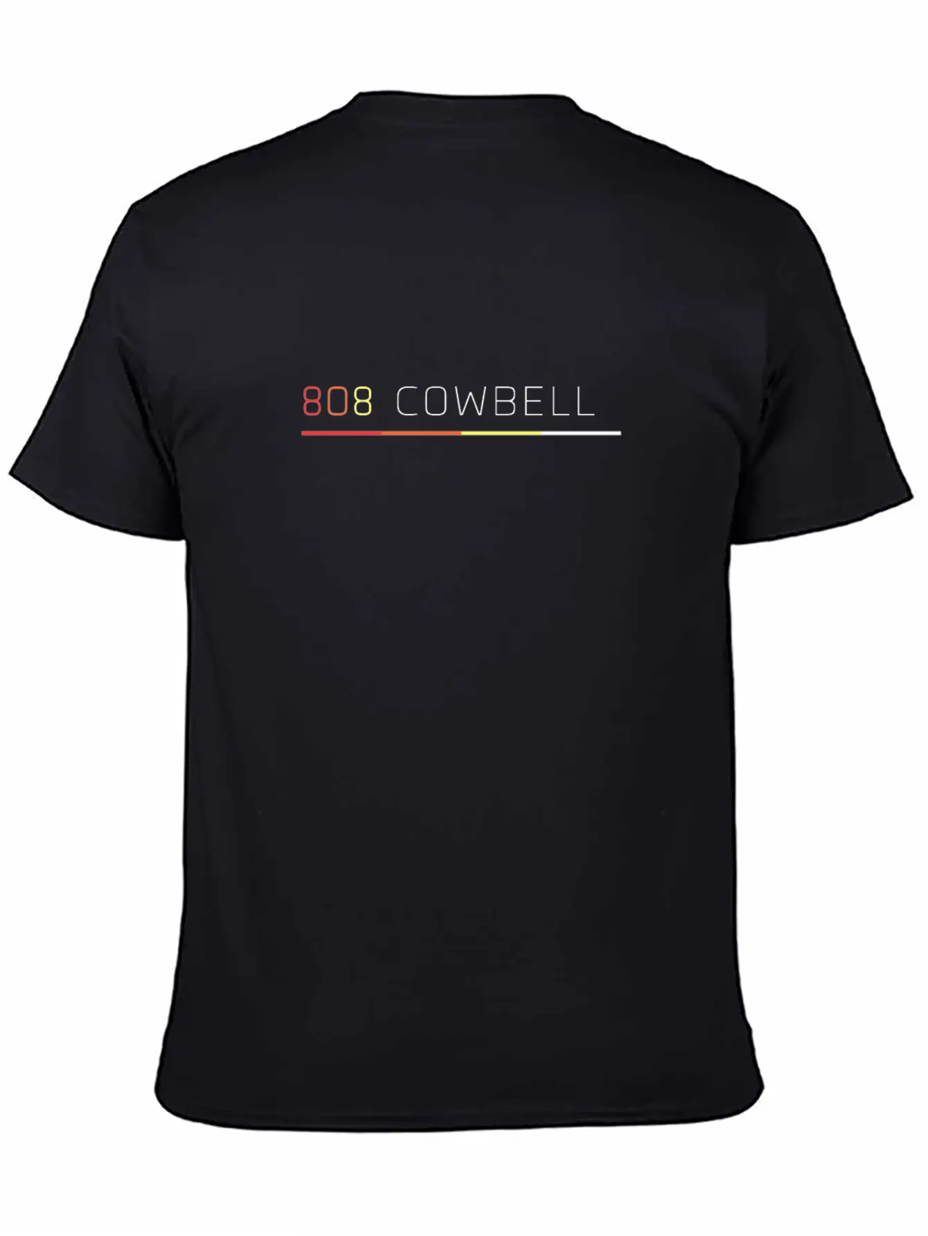 808 CowBell Retro Vintage Drum Machine Lightweight Cotton T-Shirt – Daily Comfort Graphic Shirt