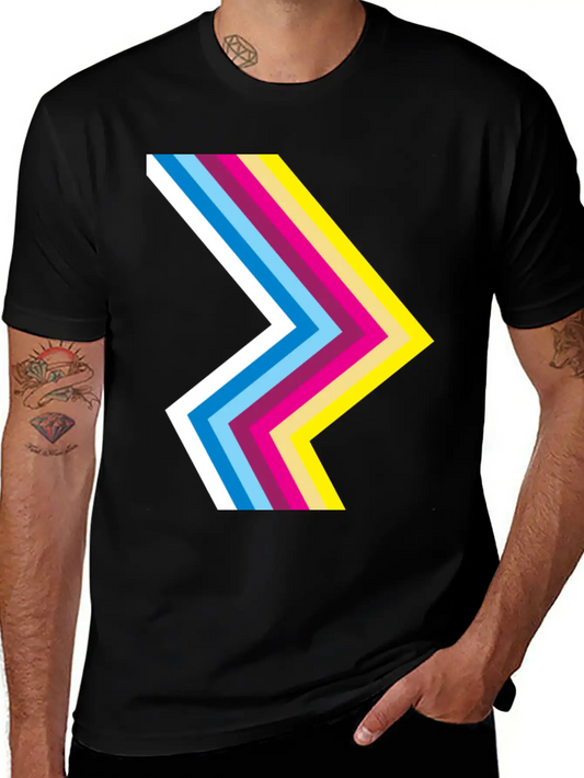80s Neon Flash Lightweight Cotton T-Shirt – Daily Comfort Graphic Shirt