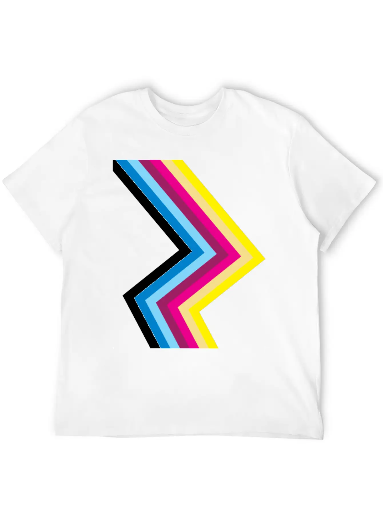 80s Neon Flash Lightweight Cotton T-Shirt – Daily Comfort Graphic Shirt