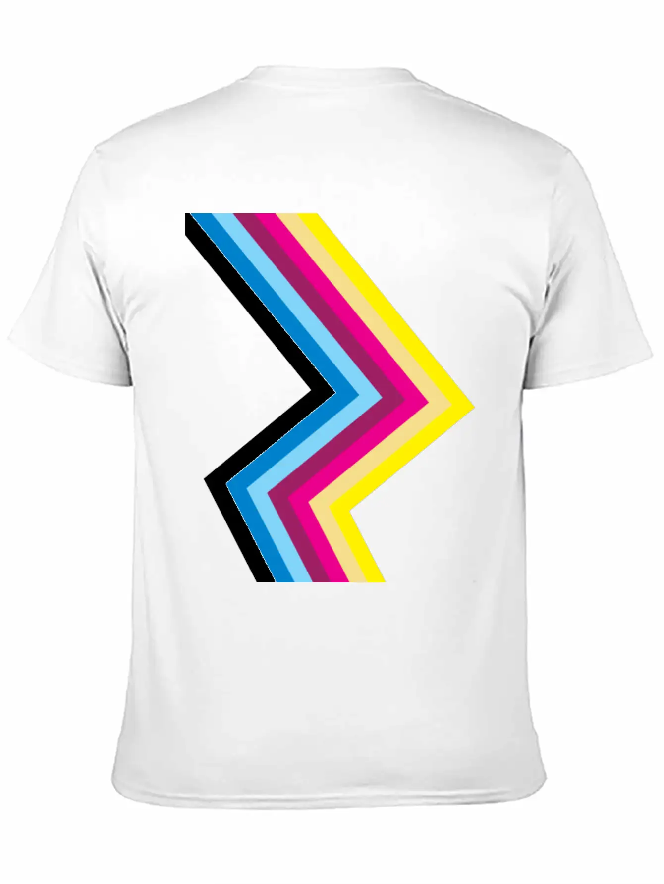 80s Neon Flash Lightweight Cotton T-Shirt – Daily Comfort Graphic Shirt