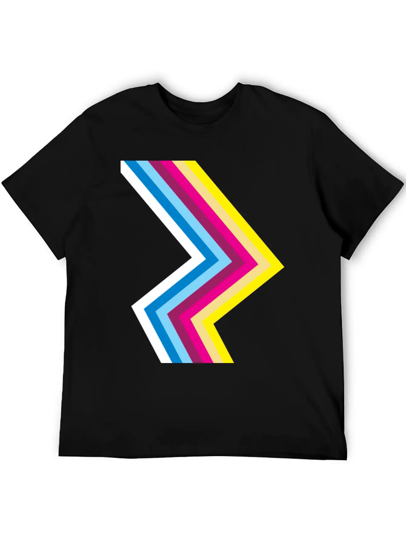 80s Neon Flash Lightweight Cotton T-Shirt – Daily Comfort Graphic Shirt