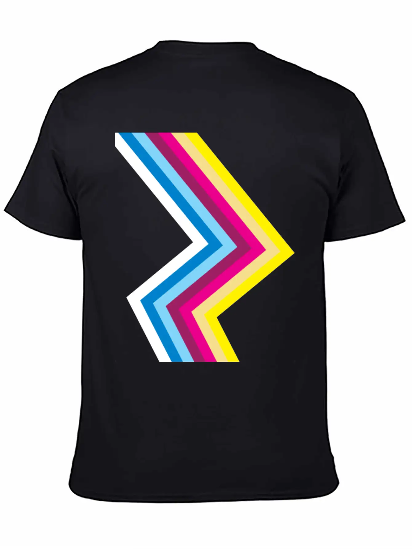 80s Neon Flash Lightweight Cotton T-Shirt – Daily Comfort Graphic Shirt