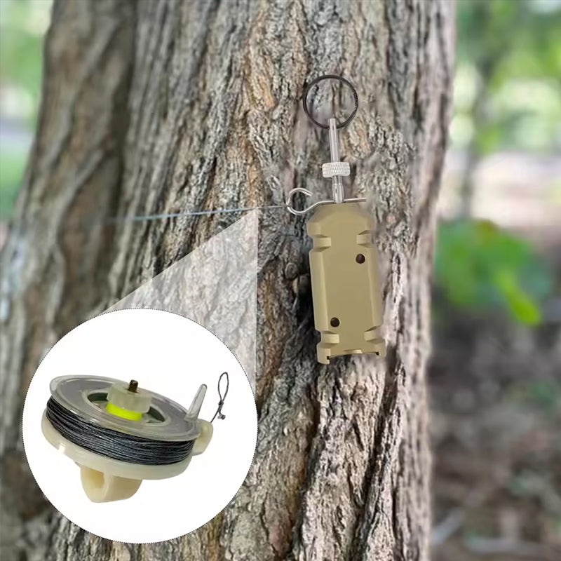 Perimeter alarm trigger lines (including camping ones) and weather-resistant early warning security systems for camping barns.