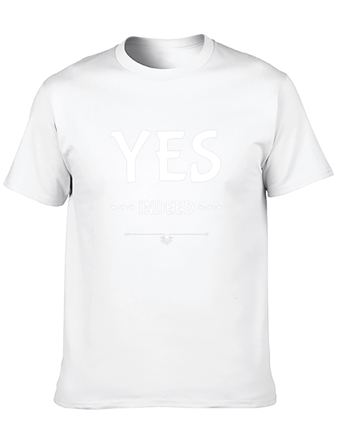Yes Indeed Graphic T-Shirt - Casual Wear