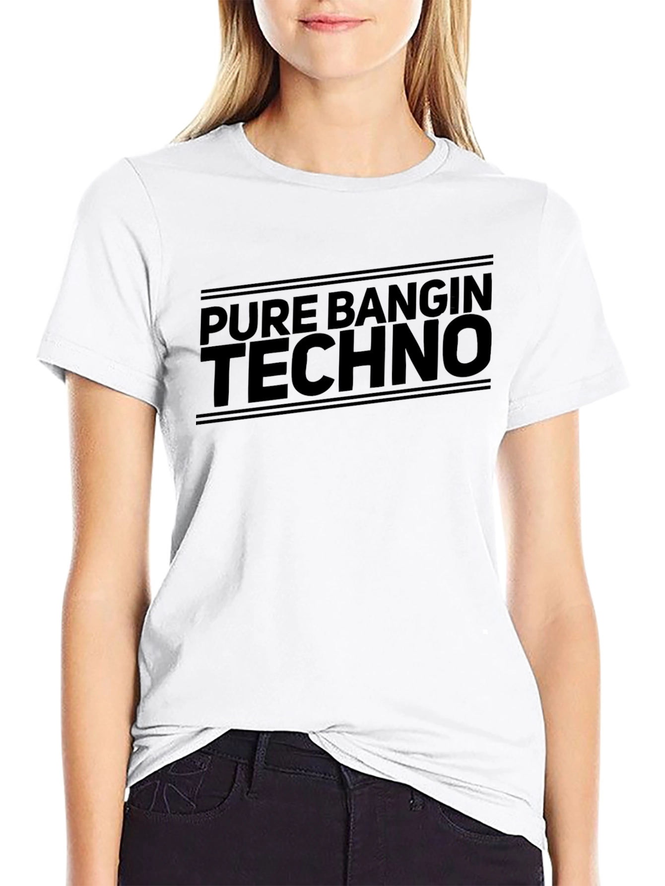 Pure Bangin Techno Graphic Tee