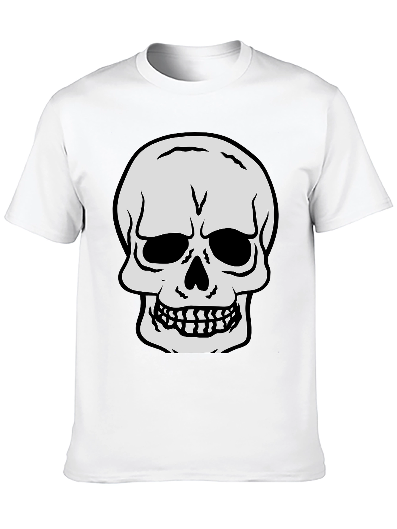Skull Graphic Black T-Shirt