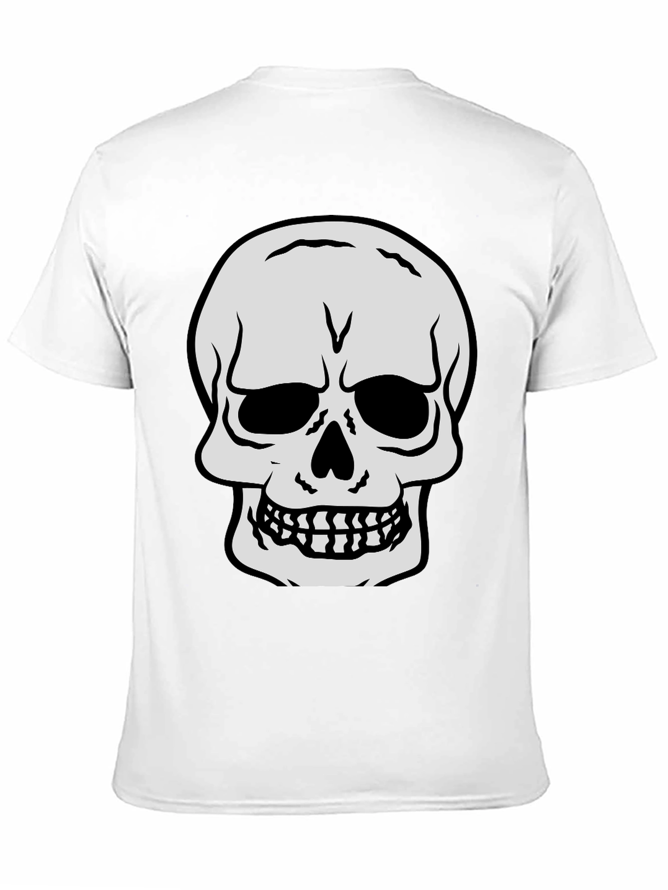 Skull Graphic Black T-Shirt