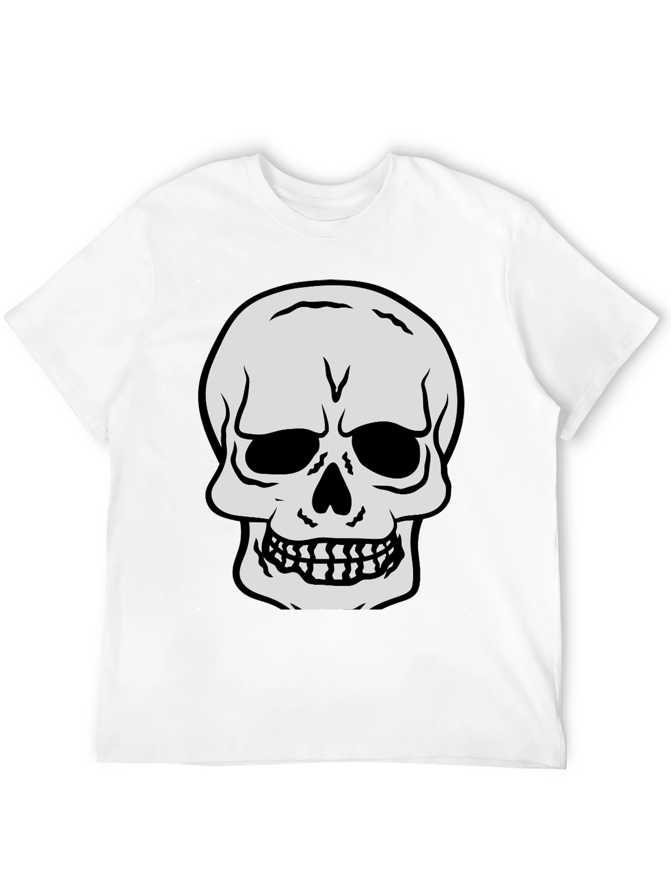 Skull Graphic Black T-Shirt