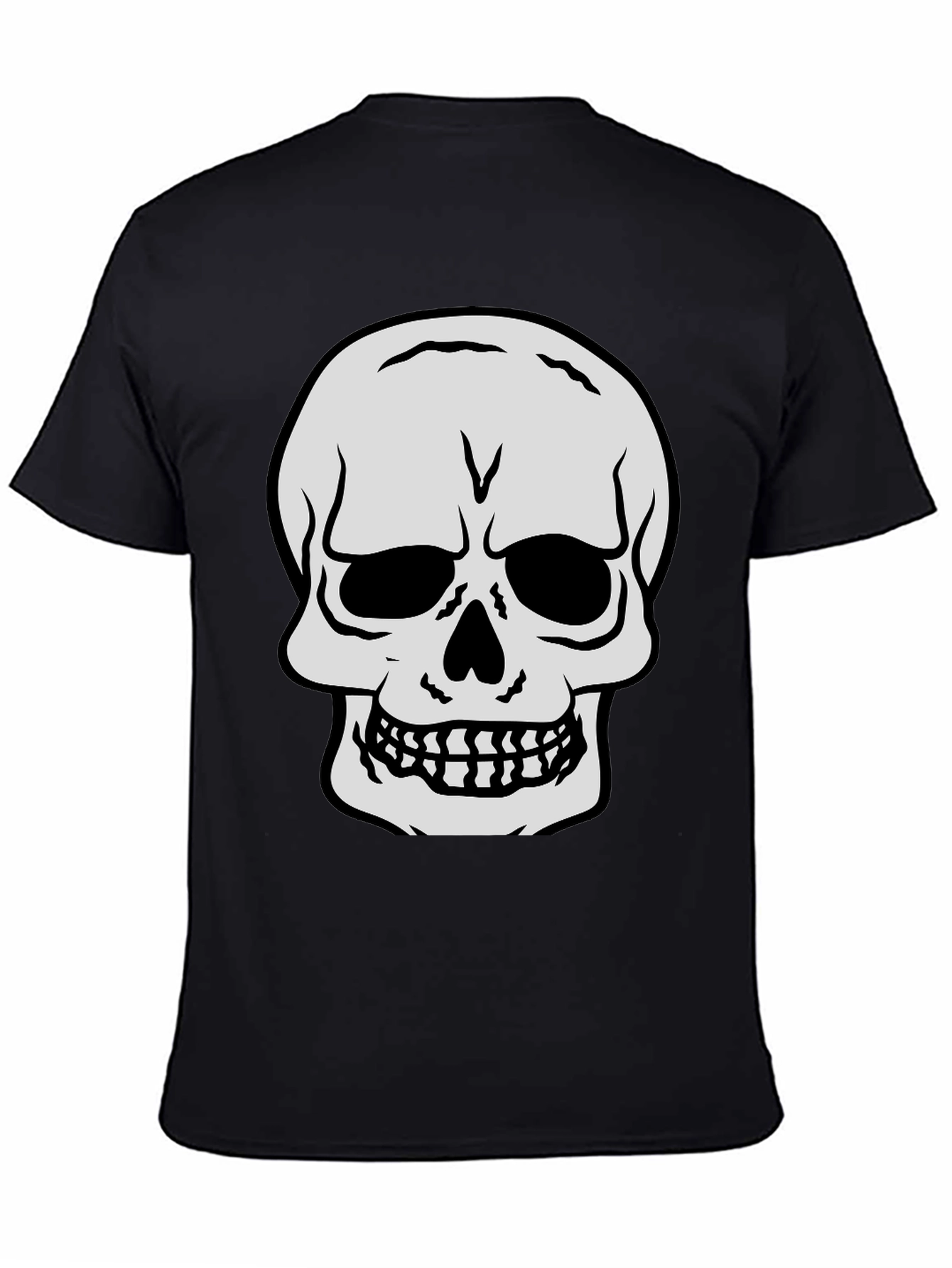 Skull Graphic Black T-Shirt