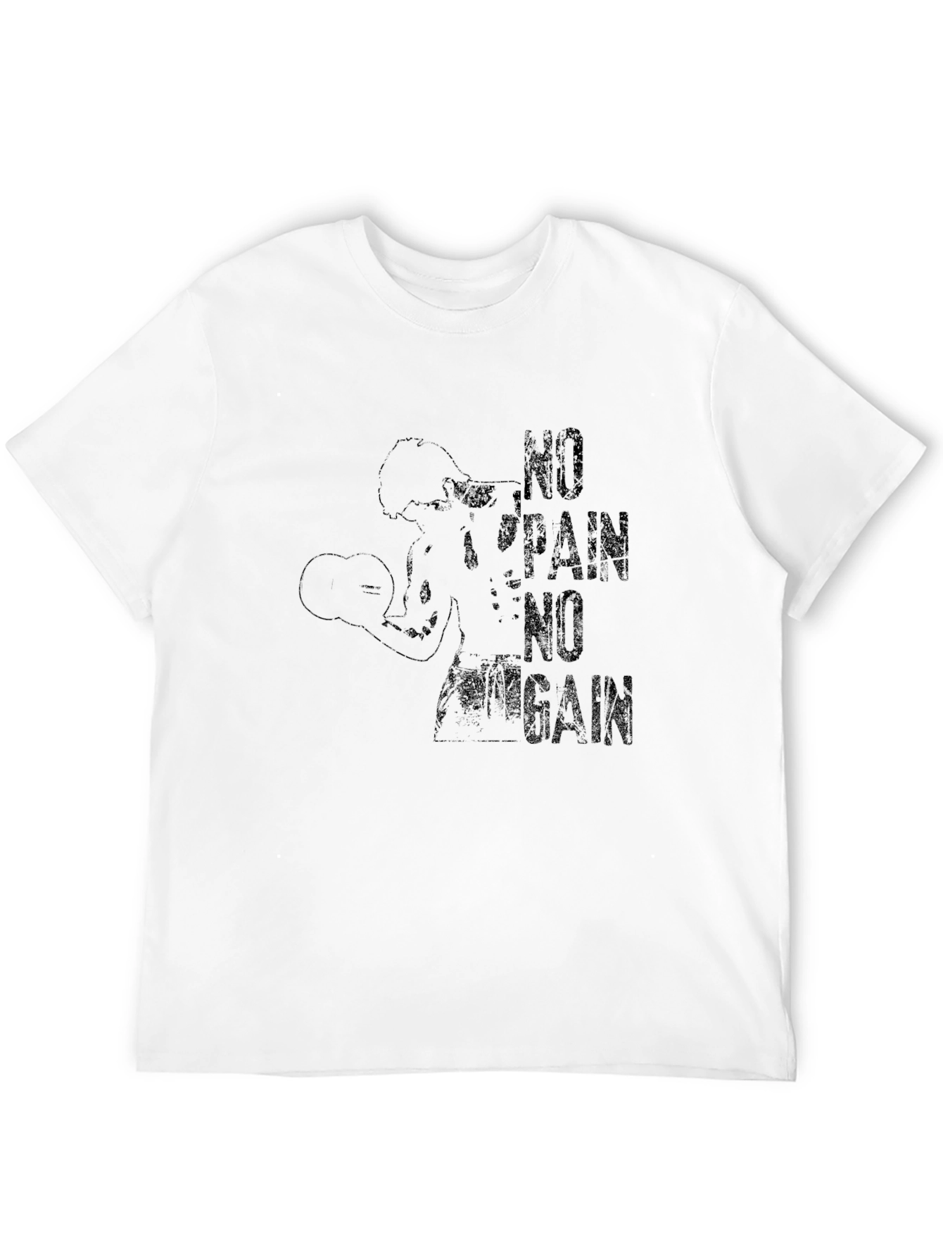No Pain No Gain Graphic Tee