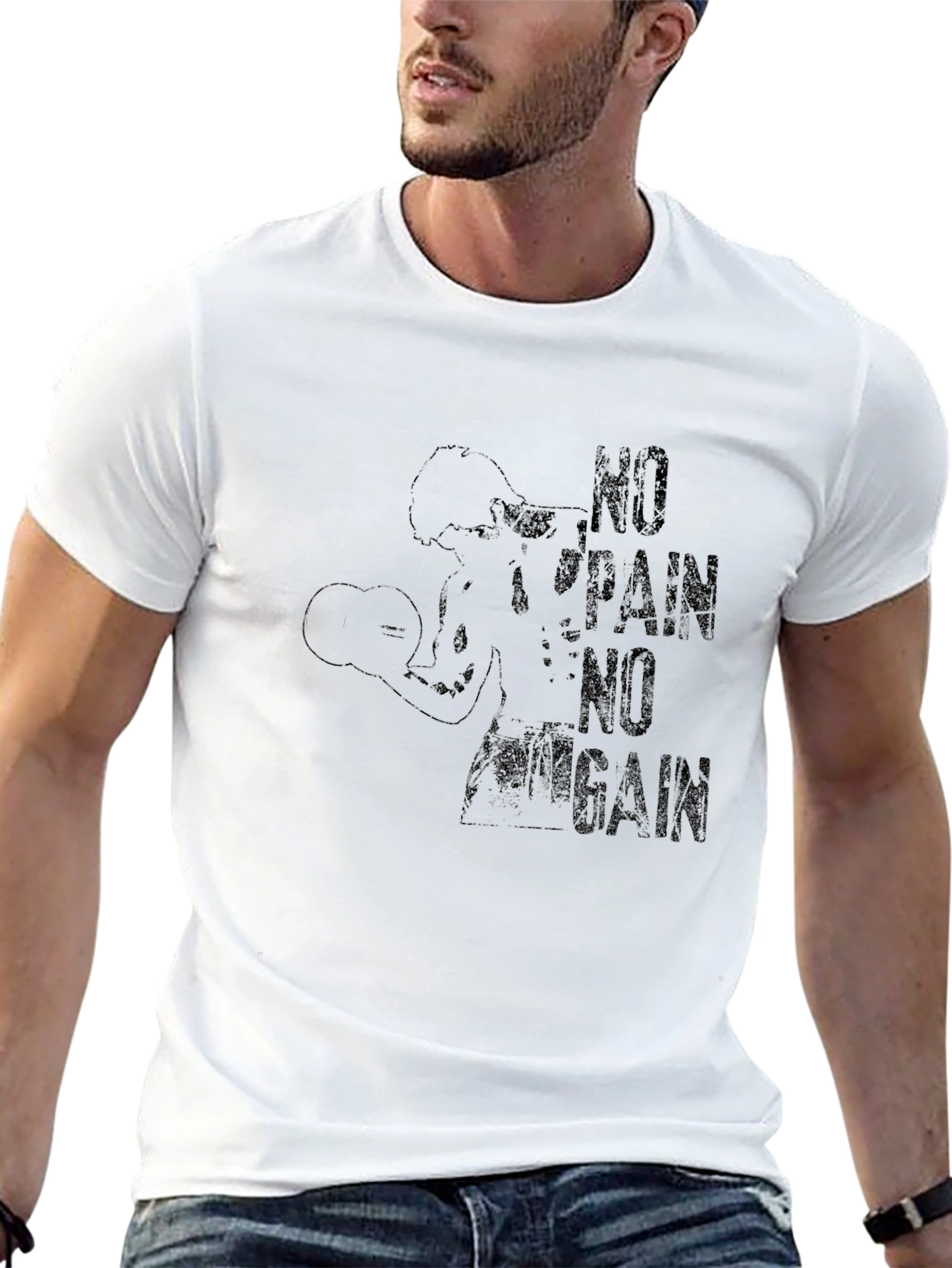 No Pain No Gain Graphic Tee