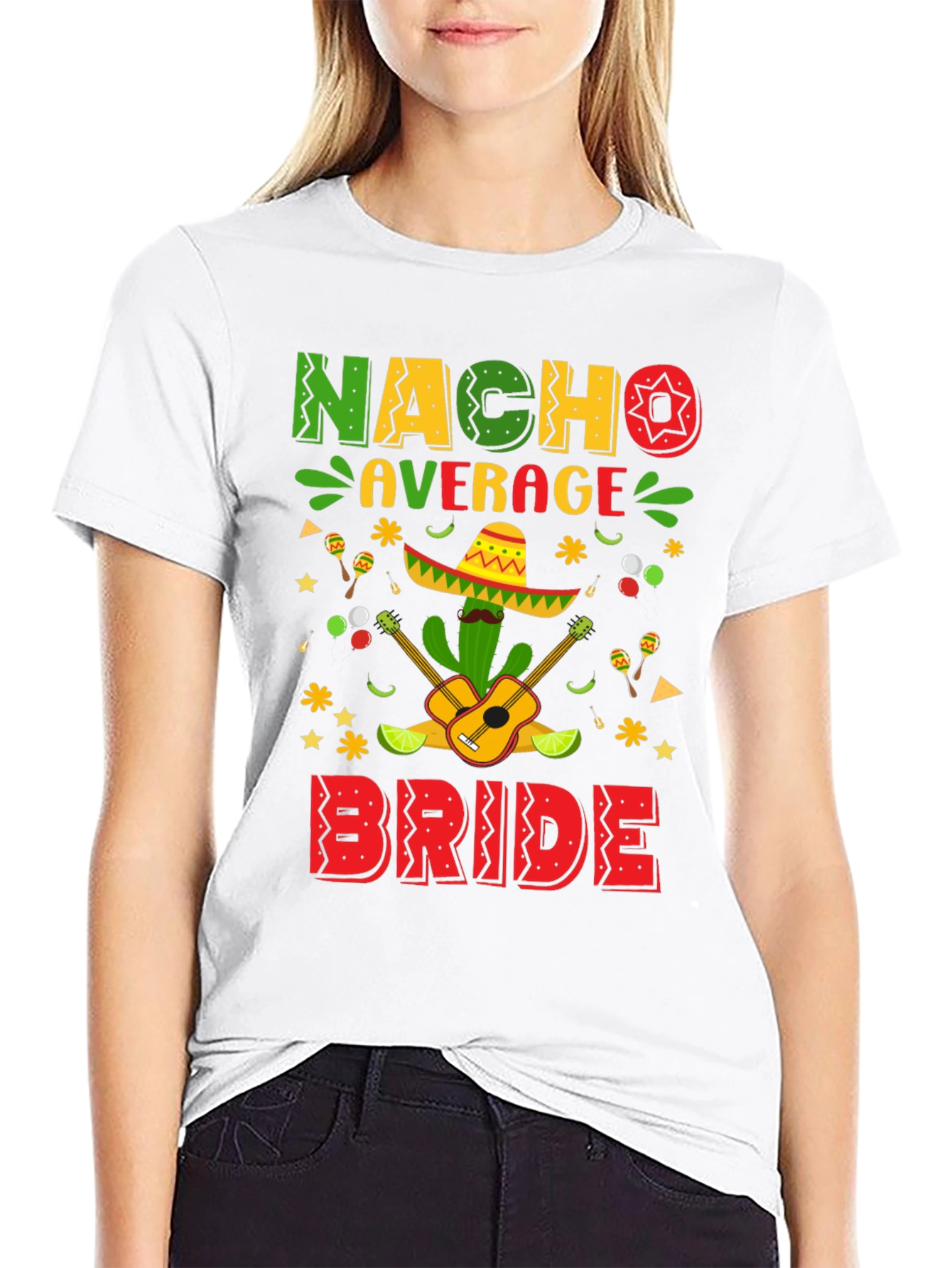 Nacho Average Bride T-Shirt - Bachelorette Party Tee