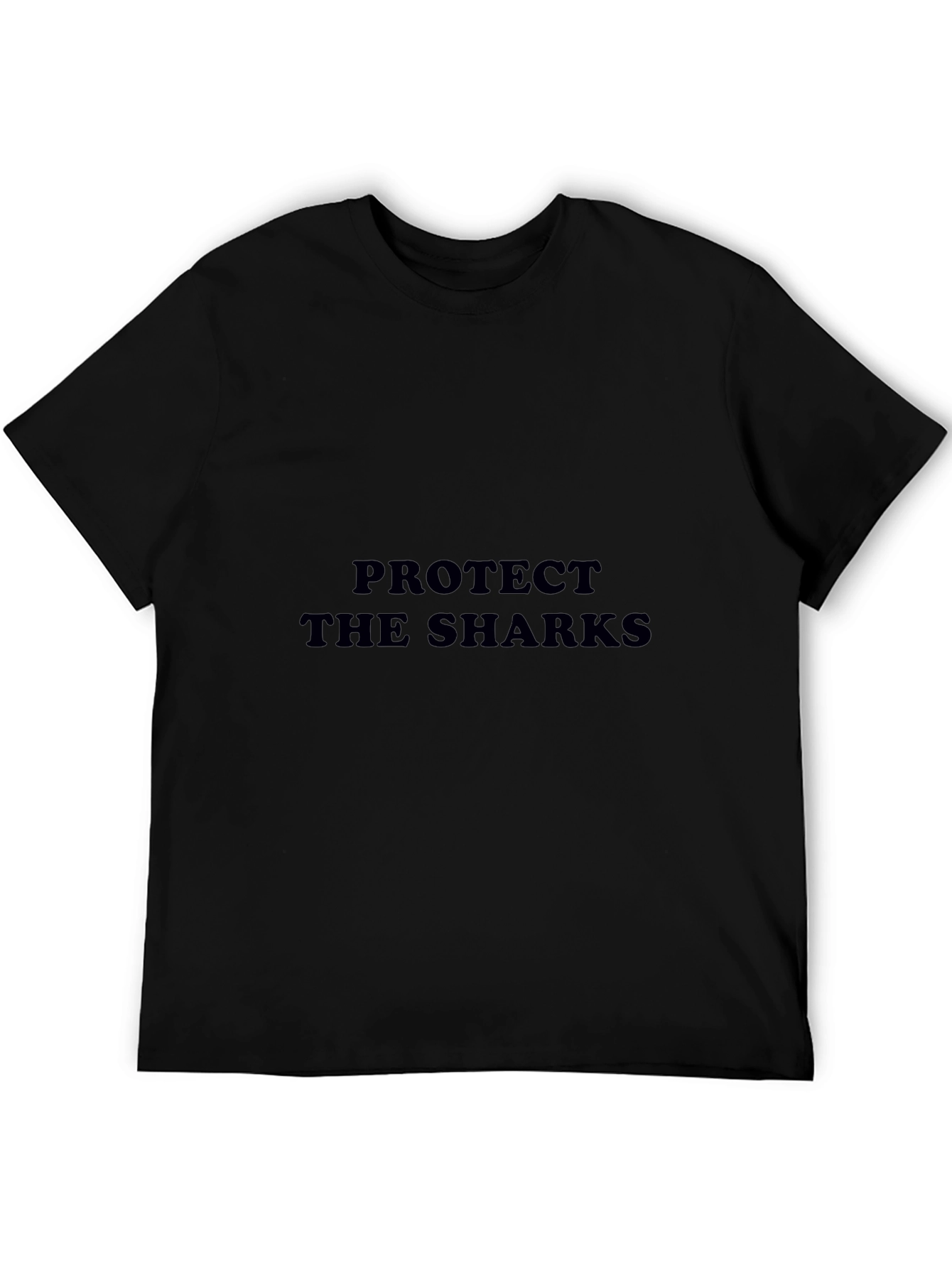 Protect the Sharks Black T-Shirt
