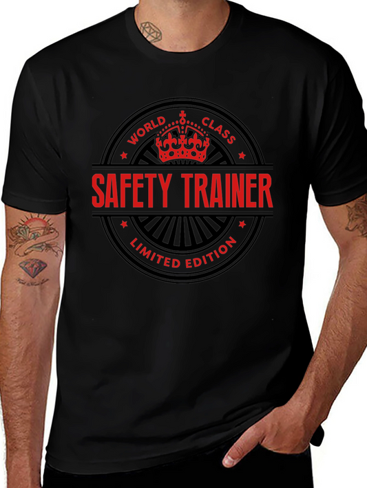 Safety Trainer - World Class Limited Edition Black T-Shirt
