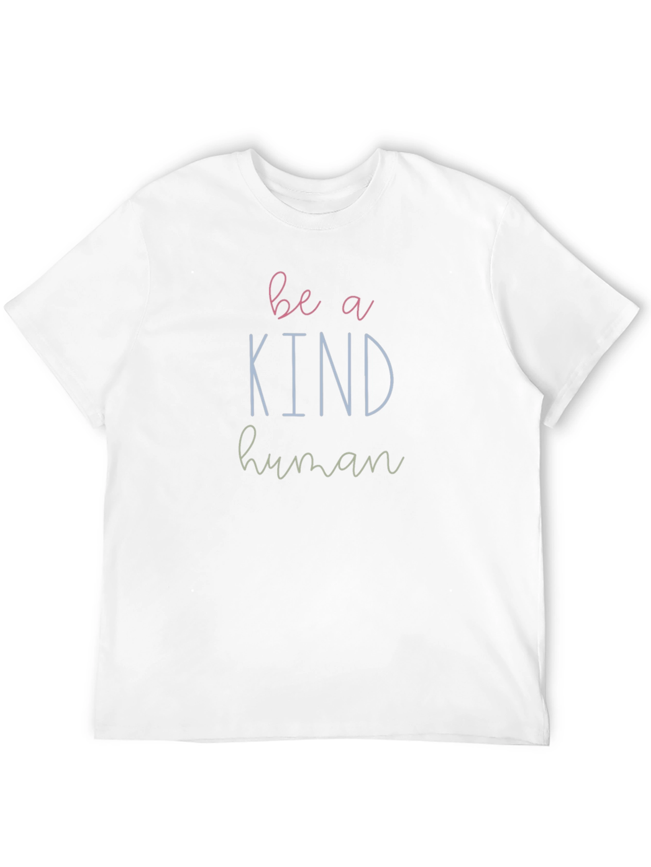 Be a Kind Human Graphic T-Shirt - Black