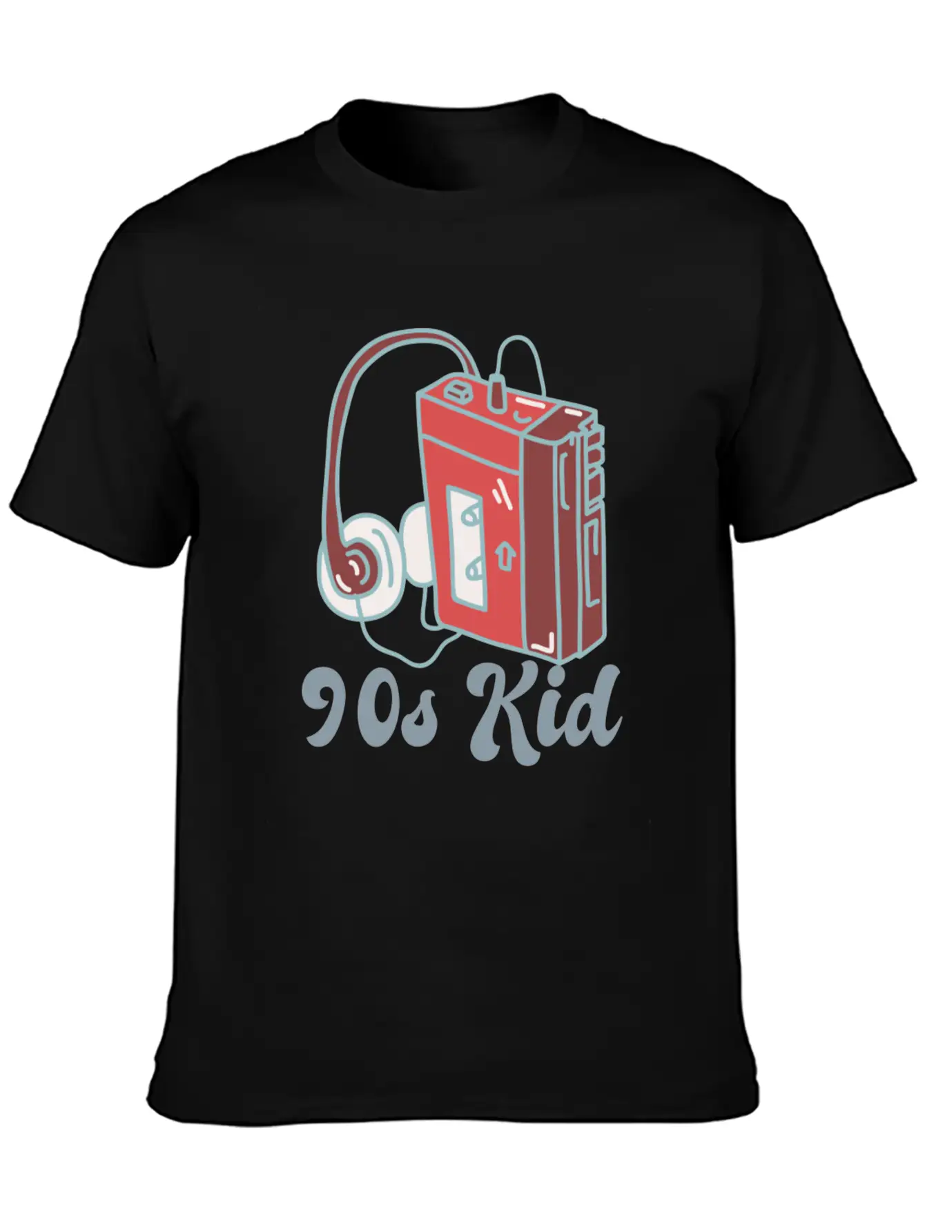 90s Kid Cassette Unisex Casual T-Shirt – Clean Design For Daily Comfort