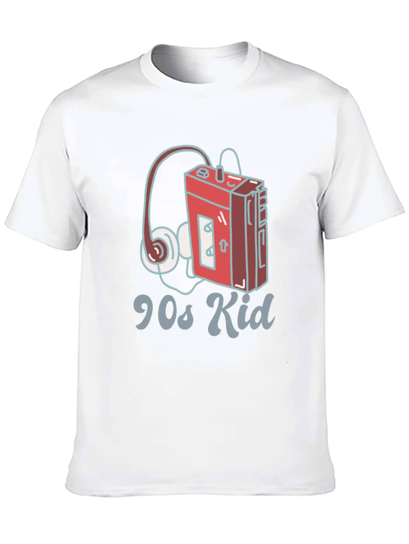 90s Kid Cassette Unisex Casual T-Shirt – Clean Design For Daily Comfort