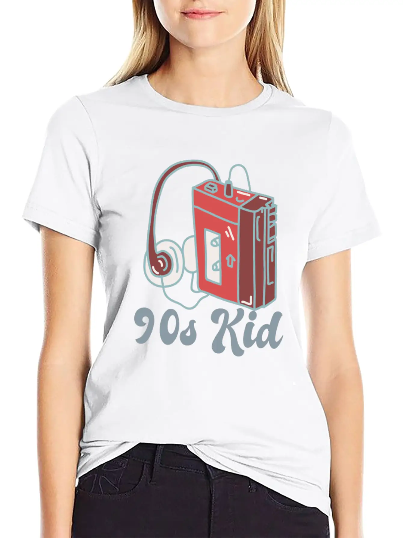 90s Kid Cassette Unisex Casual T-Shirt – Clean Design For Daily Comfort
