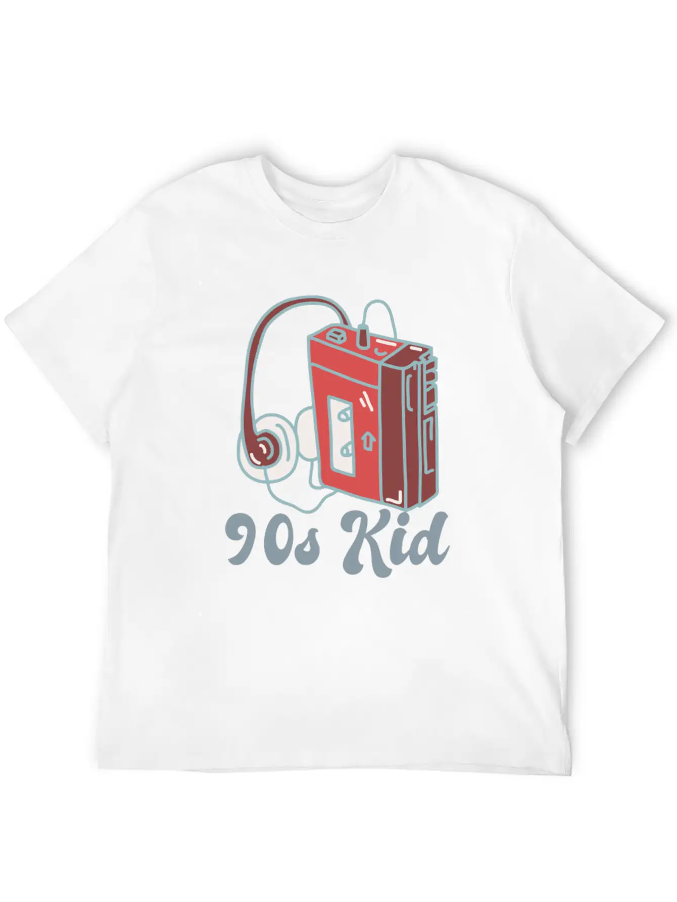 90s Kid Cassette Unisex Casual T-Shirt – Clean Design For Daily Comfort