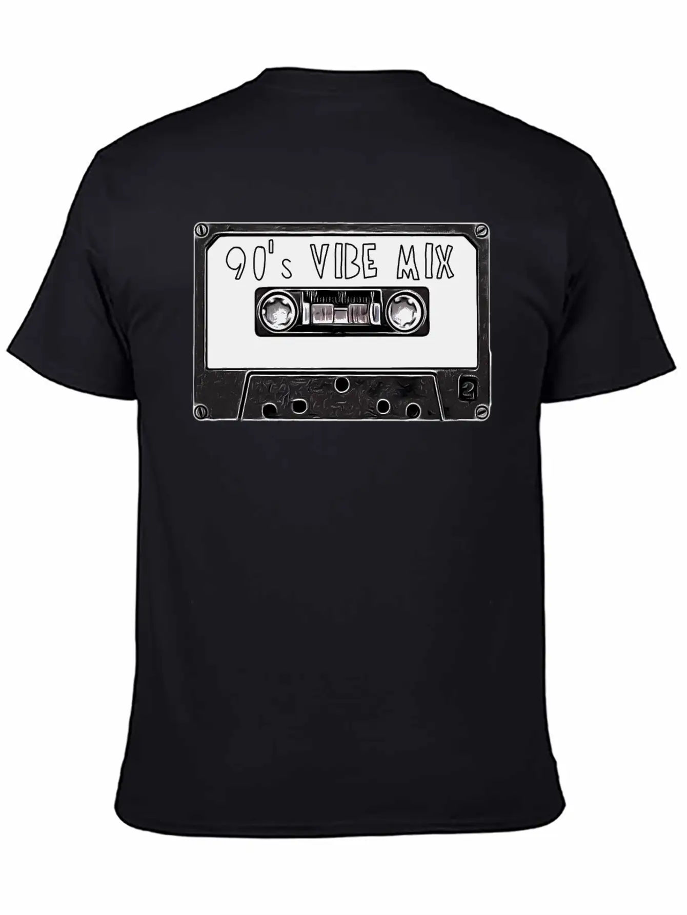 90's Mixtape Basic Graphic T-Shirt – Daily Comfort In Soft Cotton