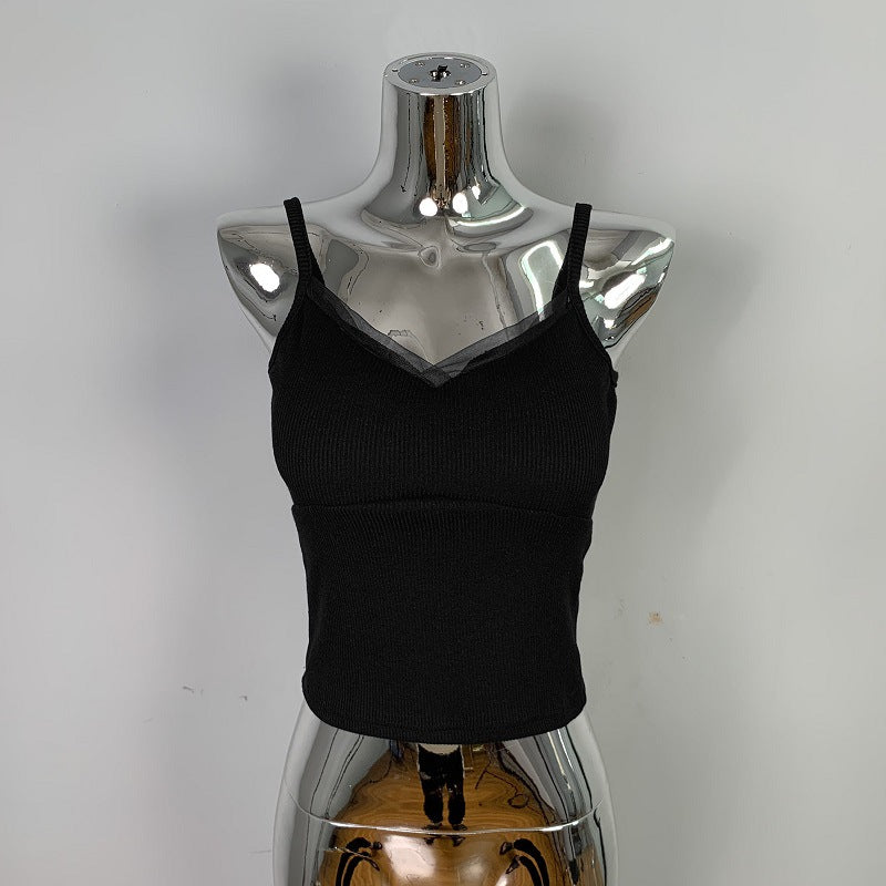 Short Strapless Camisole Women's