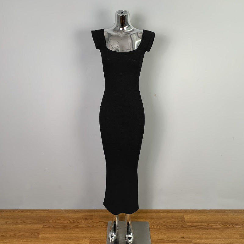 Sexy Low-Cut Bodycon Pencil Dress