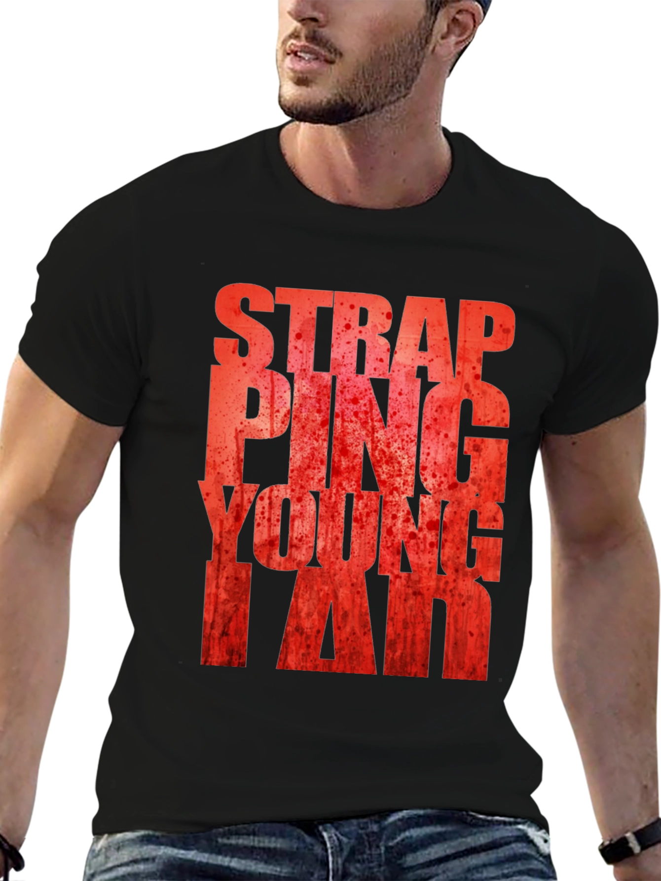 Strapping Young Lad Band T-Shirt - Black