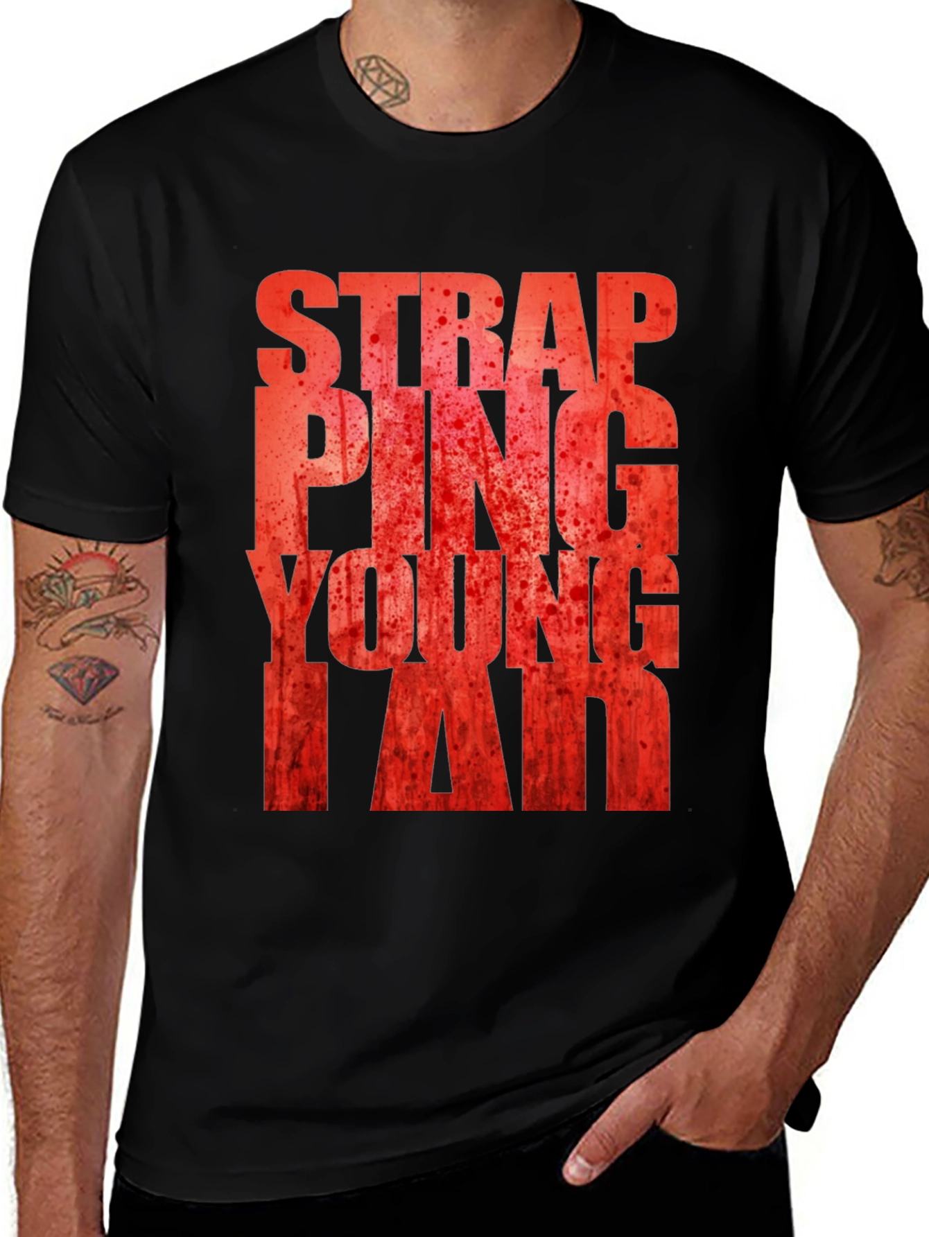 Strapping Young Lad Band T-Shirt - Black