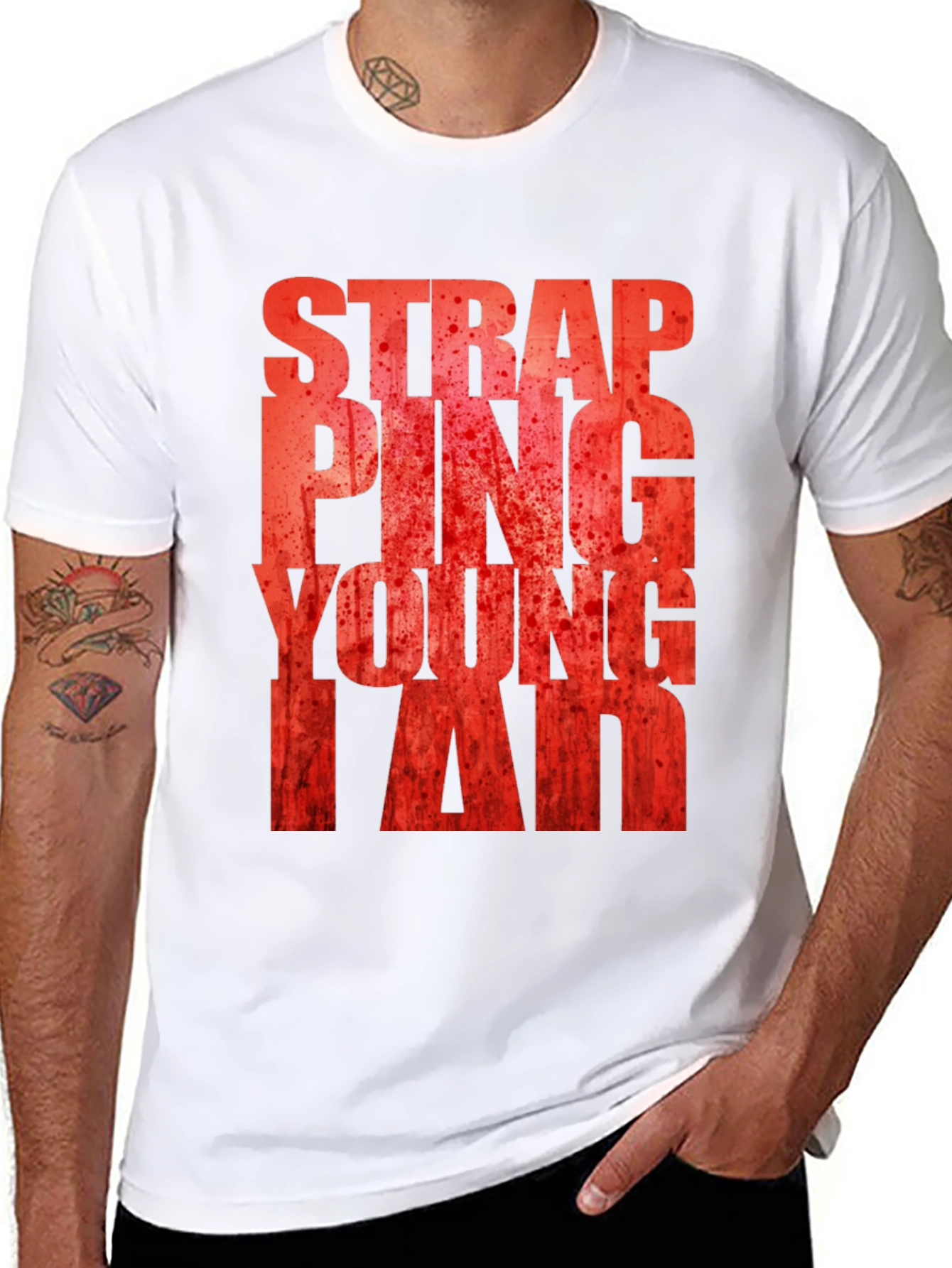 Strapping Young Lad Band T-Shirt - Black