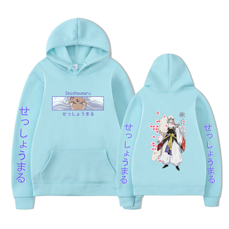 Anime Character Denki Kaminari 2D Print Loose Unisex Hoodie