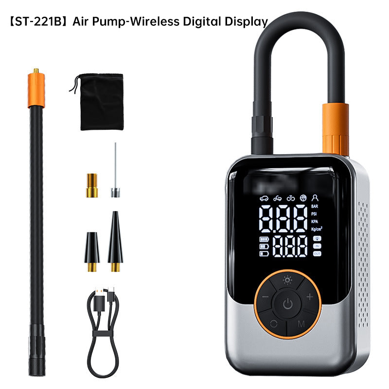 Portable Wireless Inflator for Tires & Balls