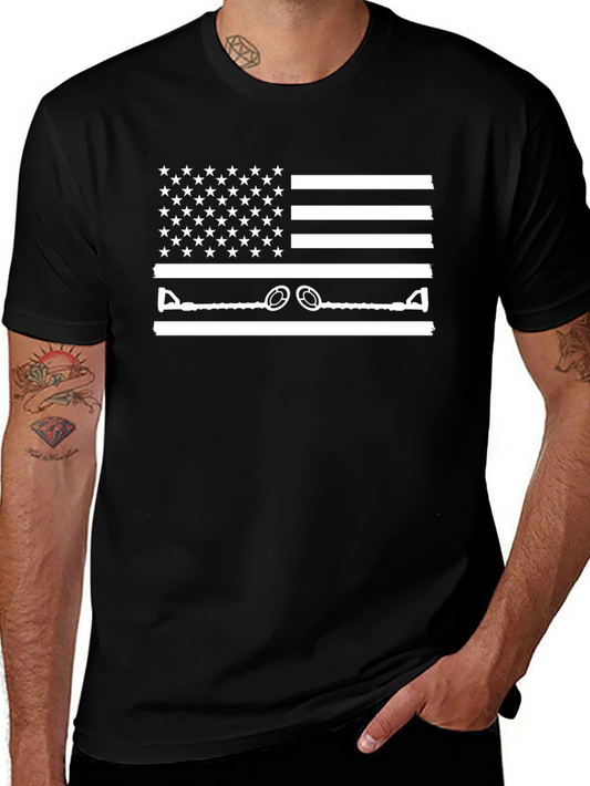 American Flag Metal Detecting T-Shirt