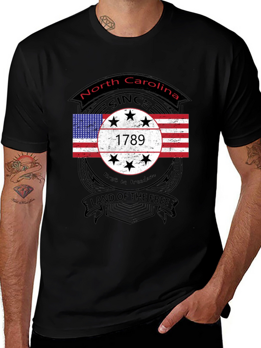 North Carolina T-Shirt - Land of the Free