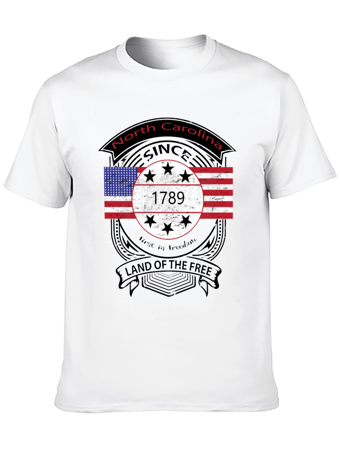 North Carolina T-Shirt - Land of the Free