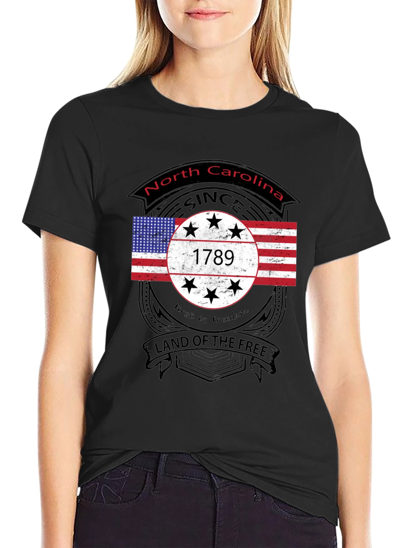 North Carolina T-Shirt - Land of the Free