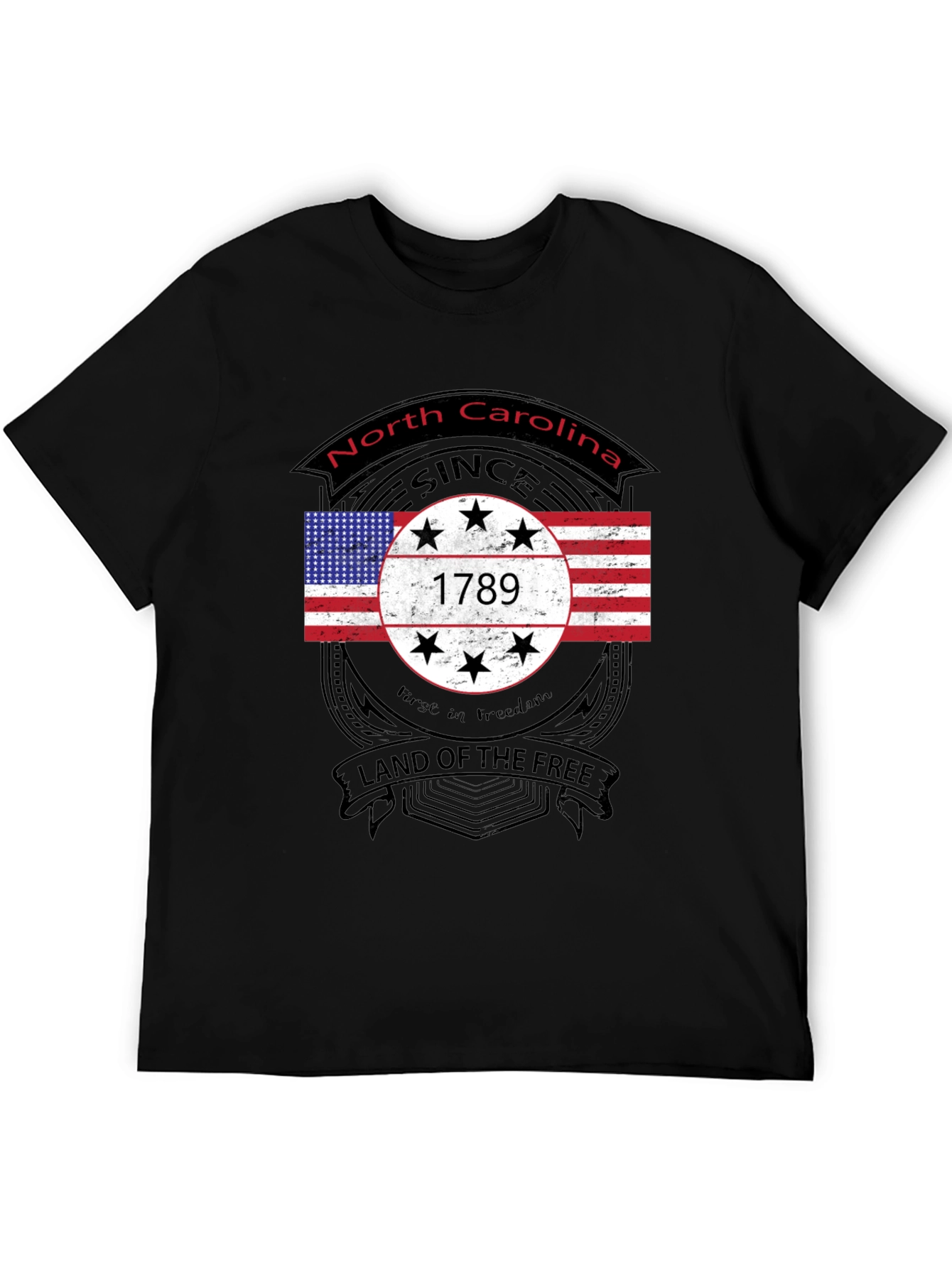 North Carolina T-Shirt - Land of the Free