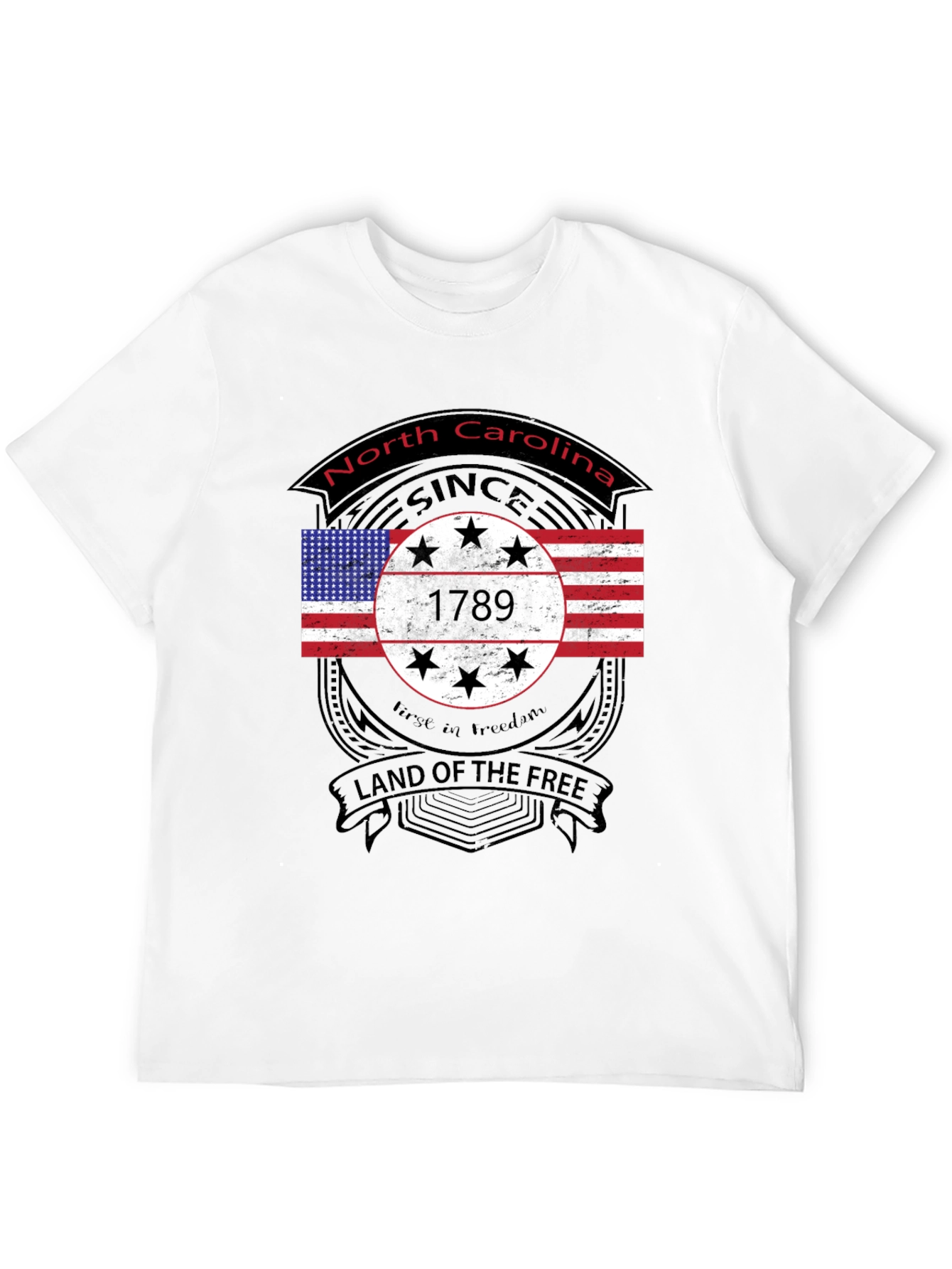 North Carolina T-Shirt - Land of the Free