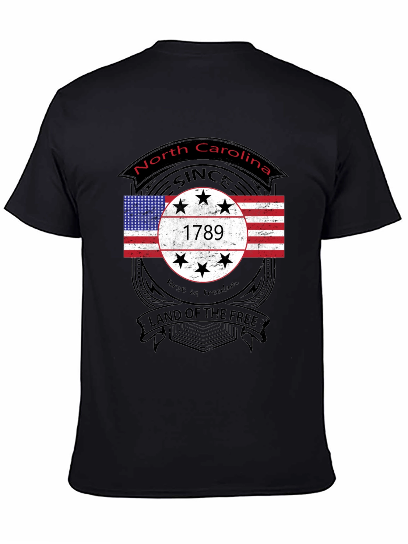 North Carolina T-Shirt - Land of the Free