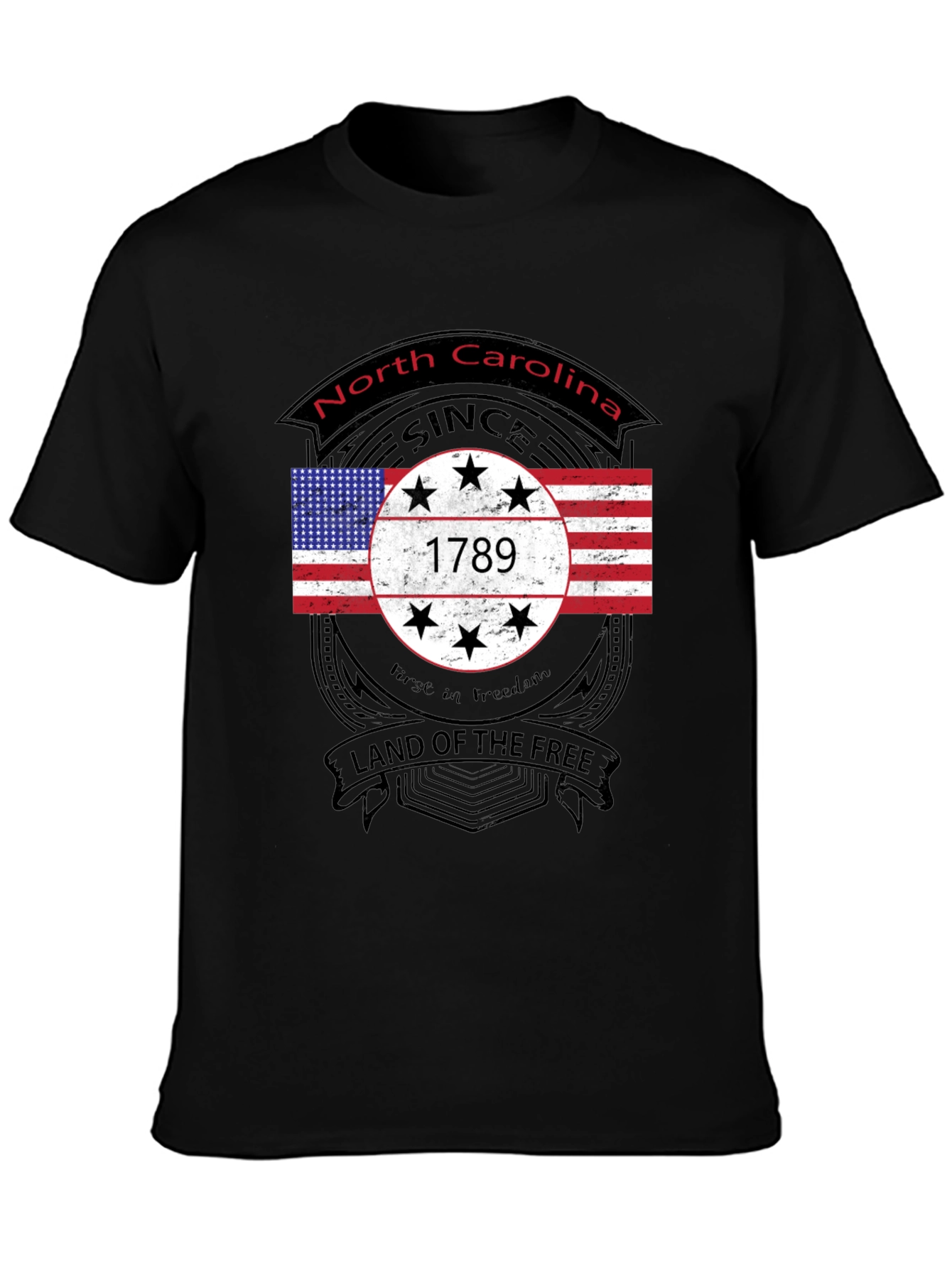 North Carolina T-Shirt - Land of the Free