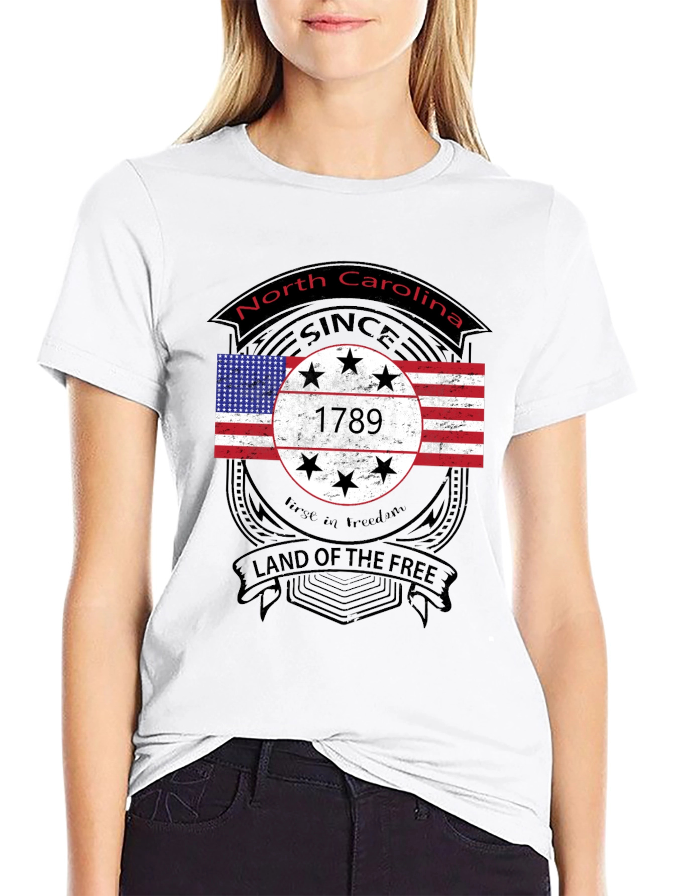 North Carolina T-Shirt - Land of the Free