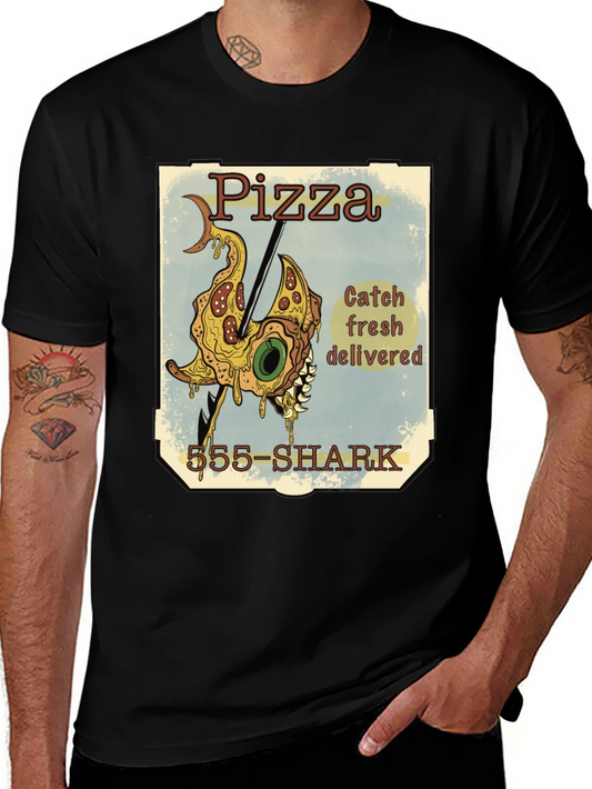 Pizza Shark T-Shirt - Catch Fresh Delivered