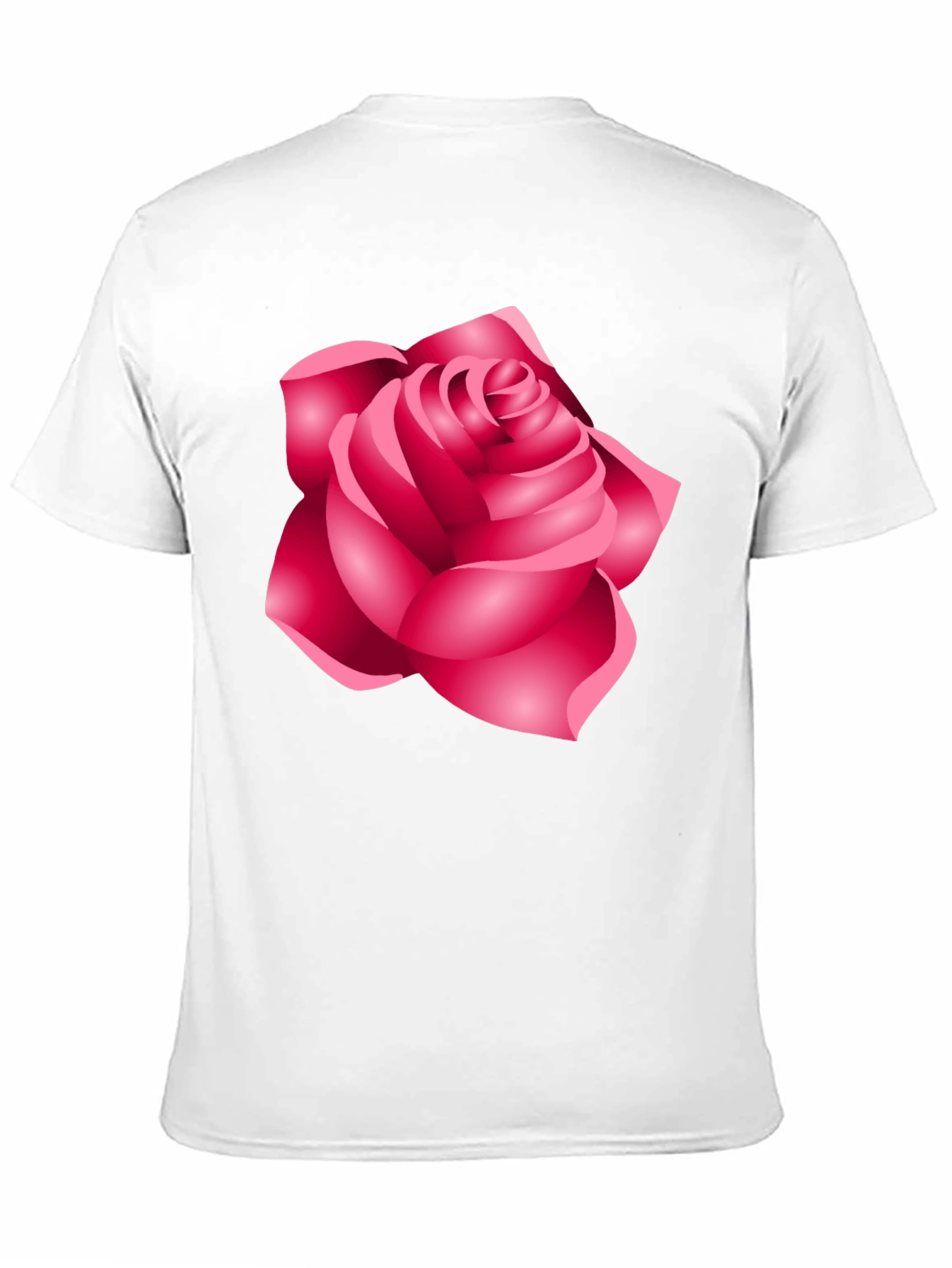 Rose Graphic Black T-Shirt